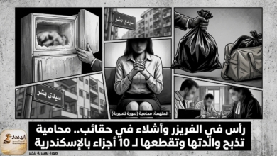 alex "محامية" تقتل وتقطع والدتها المسنة في الإسكندرية